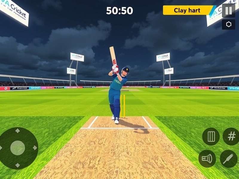 VR Cricket Star Rising Indian stadium